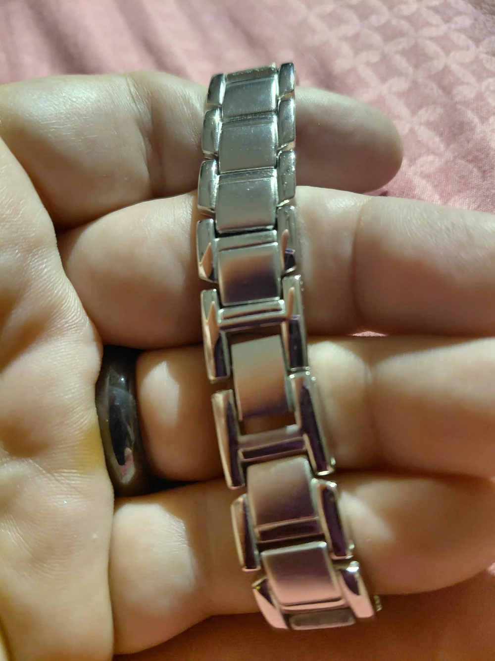 Source Unknown sleek silver